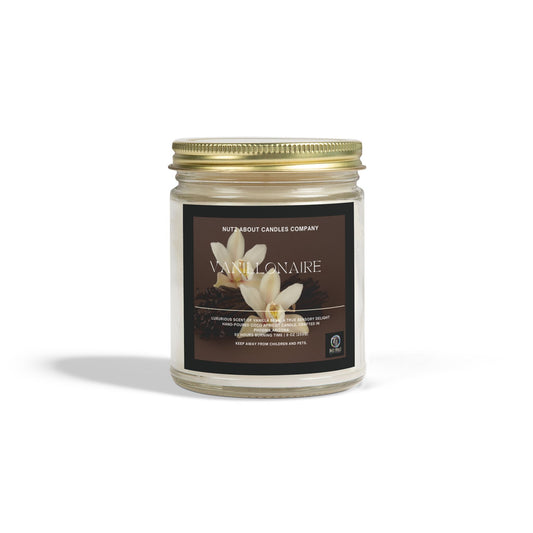 Vanillaonaire - Coconut Apricot Wax (9oz) Scented Candle