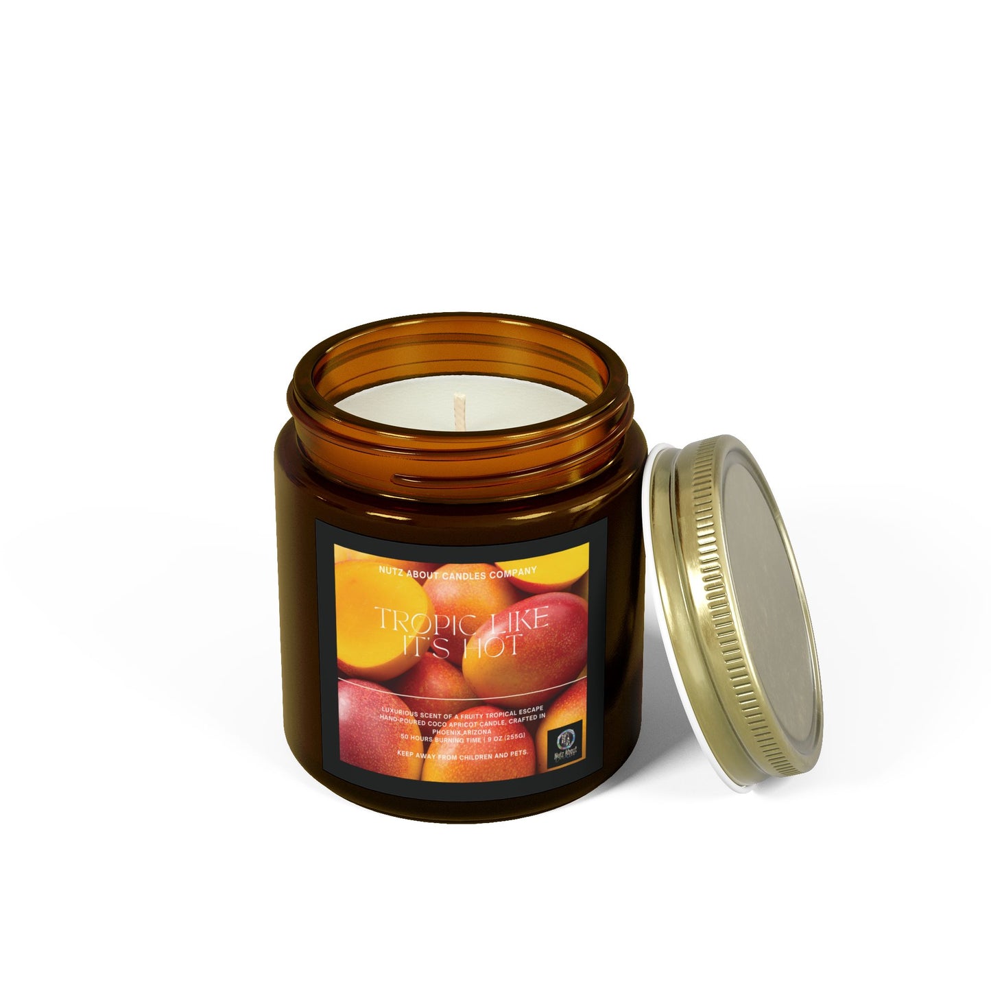 Tropic Like It's Hot - Coconut Apricot Wax (9oz) Scented Candle