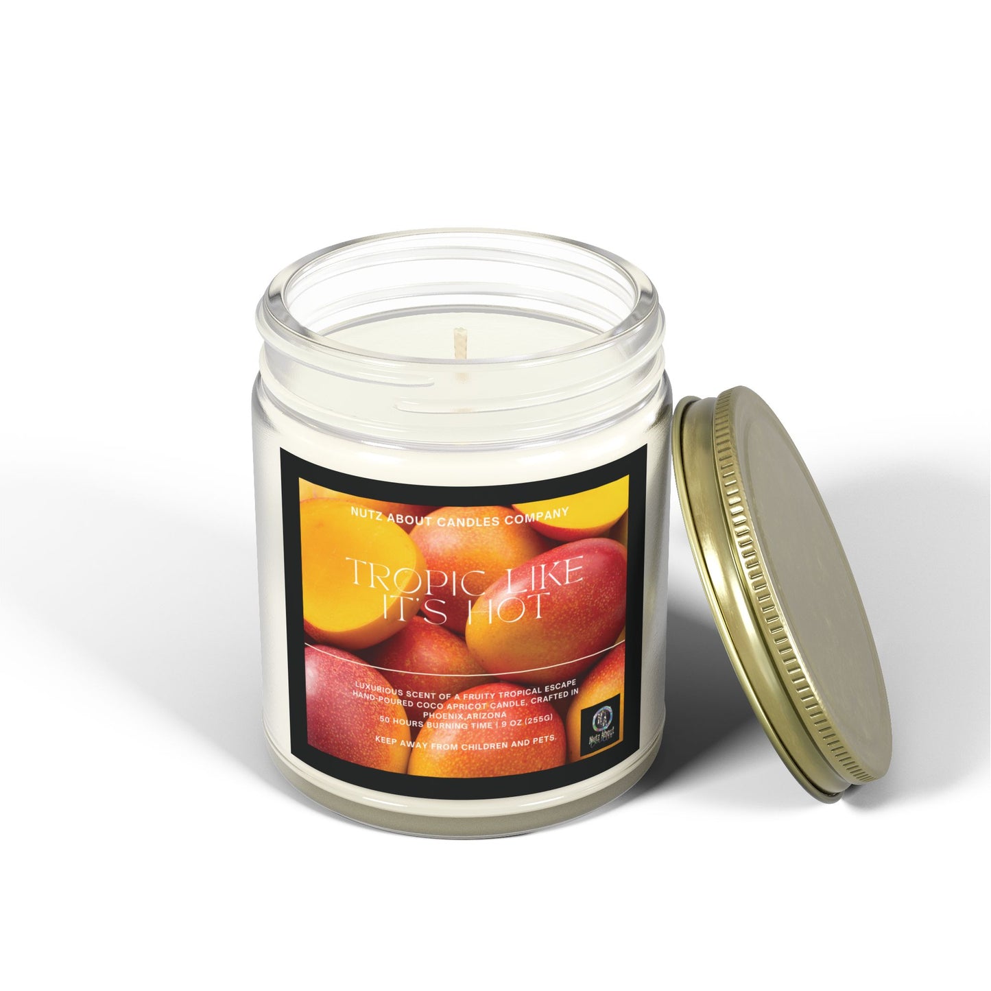 Tropic Like It's Hot - Coconut Apricot Wax (9oz) Scented Candle