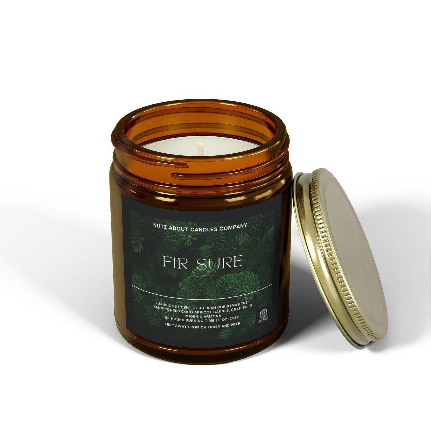 Fraser Fir - Coconut Apricot Wax (9oz) Scented Candle