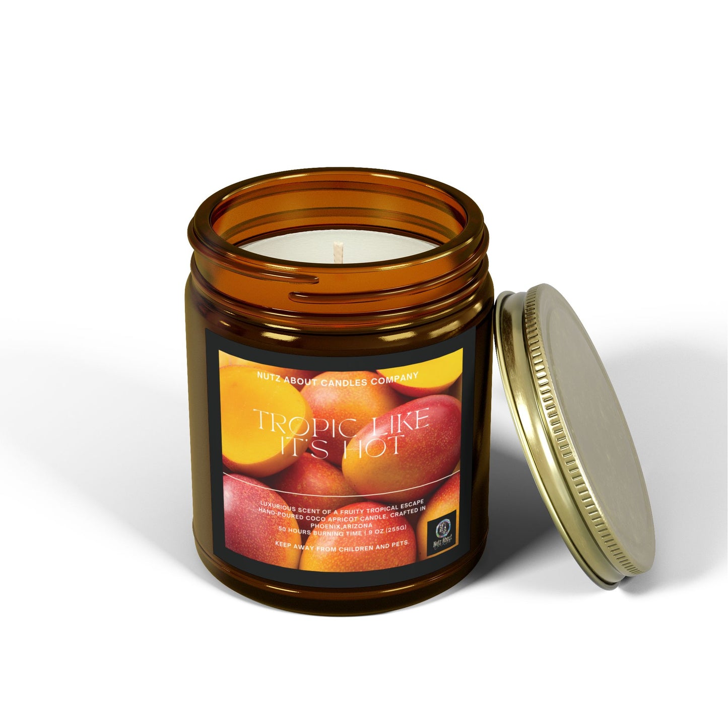 Tropic Like It's Hot - Coconut Apricot Wax (9oz) Scented Candle