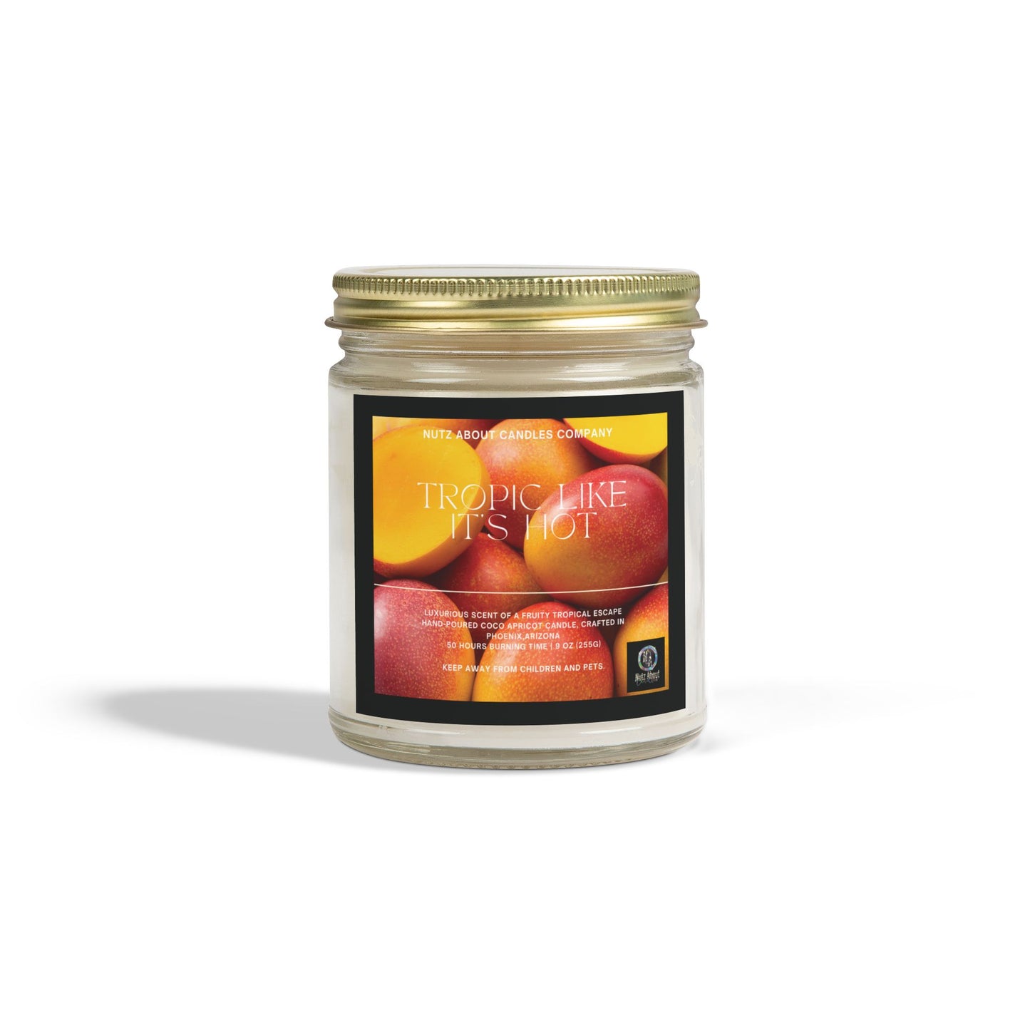 Tropic Like It's Hot - Coconut Apricot Wax (9oz) Scented Candle