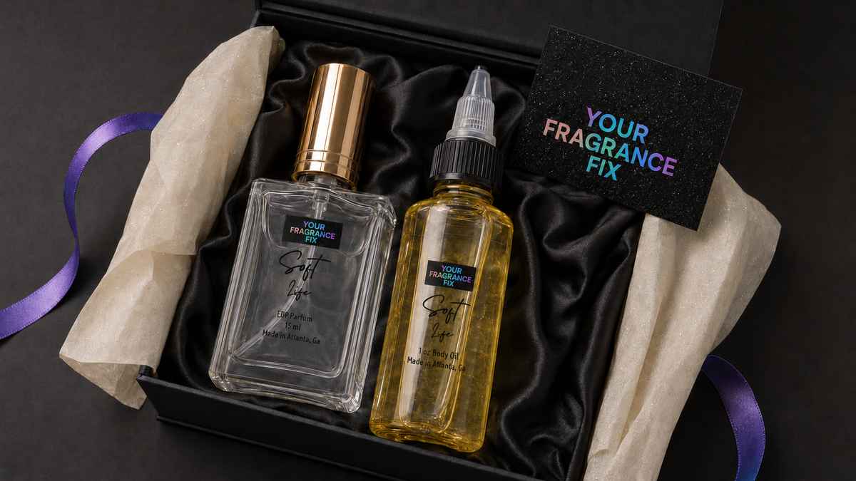 Gift-ready fragrance packaging