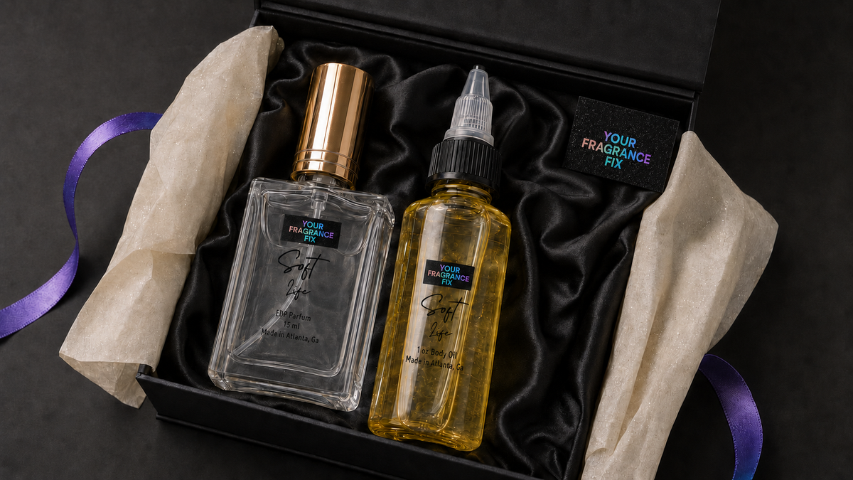 Gift-ready fragrance packaging