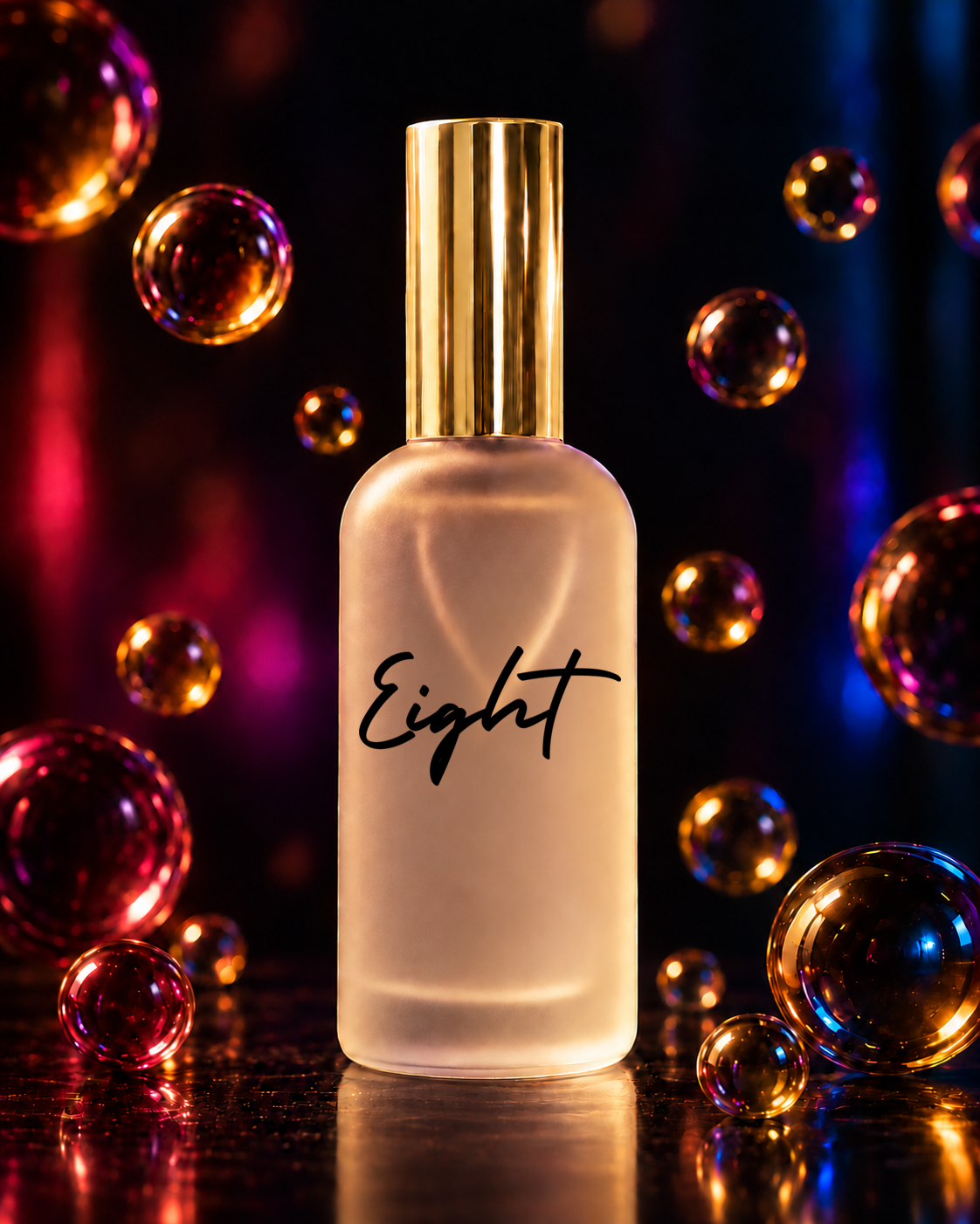 Eight Eau de Parfum – Unisex Amber Fruity Gourmand 50ml (1.7oz)